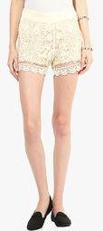 Karyn White Embroidered Shorts women