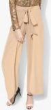 Kazo Beige Solid Palazzo women