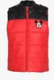 Kids Ville Mickey & Friends Red Winter Jacket Boys