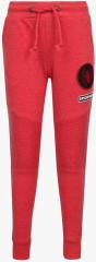 Kids Ville Red Slim Fit Track Pant boys