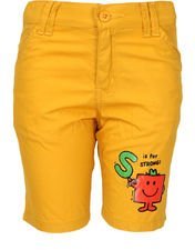 Kidsville Mr. Men Little Miss Yellow Shorts boys