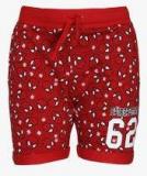 Kidsville Spiderman Red Shorts Boys