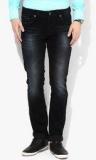 Killer Black Washed Mid Rise Slim Fit Jeans Men