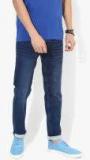 Killer Navy Blue Skinny Fit Mid Rise Clean Look Stretchable Jeans Men