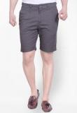 King & I Solid Grey Shorts Men