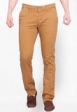 King & I Solid Mustard Yellow Chinos Men