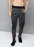 Kook N Keech Disney Charcoal Grey Solid Joggers Men