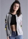 Kook N Keech Disney Grey Printed Open Front Jacket Women