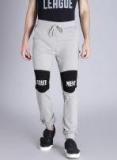 Kook N Keech Grey Straight Fit Joggers Men