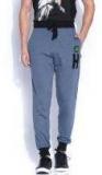 Kook N Keech Marvel Blue Melange Track Pants Men