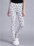 Kook N Keech Star Wars White Printed Leggings Women