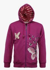 Kothari Fuchsia Hoodie Girls