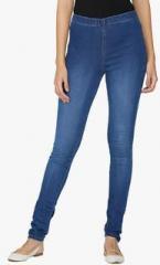 Kraus Blue Washed Jeggings women