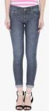 Kraus Grey Mid Rise Skinny Jeans women