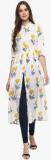 La Firangi White Printed Kurta women