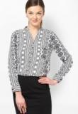 La Zoire Black Printed Tunic Women