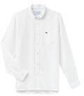 Lacoste White Regular Fit Solid Casual Shirt men