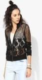 Latin Quarters Black Lace Summer Jacket Women