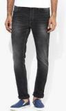 Lee Black Mid Rise Skinny Fit Jeans Men