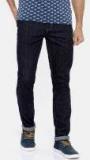 Lee Blue Bruce Fit Mid Rise Clean Look Stretchable Jeans Men