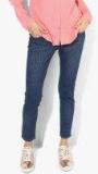 Lee Blue Printed Mid Rise Skinny Fit Jeans women