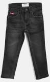 Lee Cooper Black Mid Rise Slim Fit Jeans Boys