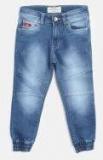 Lee Cooper Blue Jogger Jeans Boys