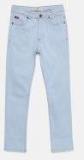 Lee Cooper Blue Slim Fit Mid Rise Clean Look Stretchable Jeans Boys