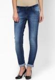 Lee Cooper Blue Solid Jeans Women