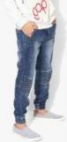 Lee Cooper Blue Solid Joggers Men