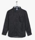 Lee Cooper Grey Regular Fit Casual Shirt Boys