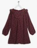 Lee Cooper Maroon Casual Dress Girls