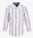 Lee Cooper Multi Colored Regular Fit Casual Shirt boys