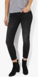 Lee Dark Grey Washed Low Rise Skinny Fit Jeans women