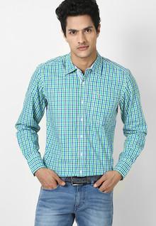 Lee Green Casual Shirt men