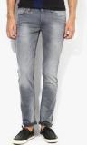 Lee Grey Mid Rise Skinny Fit Jeans Men