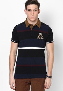 Lee Navy Blue Polo T Shirts men