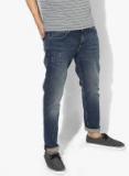 Lee Navy Blue Slim Fit Low Rise Clean Look Jeans Men