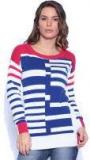 Lee Pink Striped Longline Sweater Women