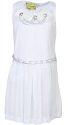 Lemonmint White Party Dress Girls