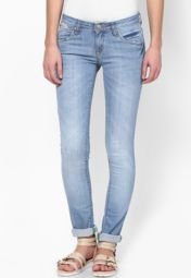 Lesley Light Blue Washed Jeans Women