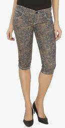 Lesley Multicoloured Printed Capri women