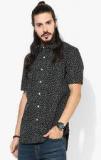 Levis Black Regular Fit Casual Shirt Men