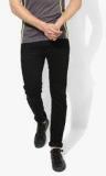 Levis Black Solid Low Rise Skinny Fit Jeans Men