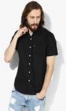 Levis Black Solid Regular Fit Casual Shirt men