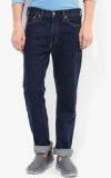 Levis Blue Mid Rise Slim Fit Jeans Men