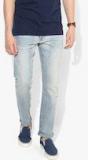 Levis Blue Slim Fit Mid Rise Clean Look Stretchable Jeans 511 Men