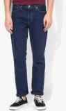 Levis Blue Solid Slim Fit Jeans men