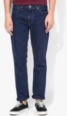 Levis Blue Solid Slim Fit Jeans men