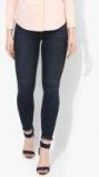 Levis Blue Super Skinny Fit High Rise Clean Look Jeans women